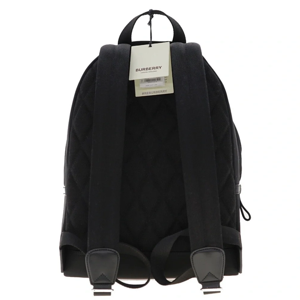 Burberry Abbeydale Backpack Black Nylon New